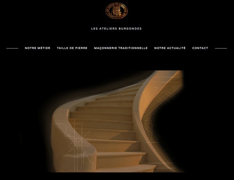 Refonte du site des Ateliers Burgondes